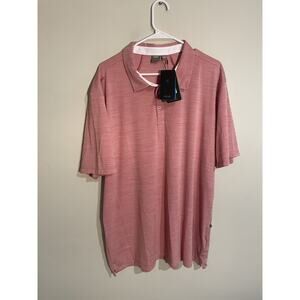 NWT Ping Red Sensor Cool Short Sleeve Cotton Stretch Golf Polo Shirt Men’s 2XL